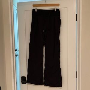 Lululemon dance studio wide lag pants
